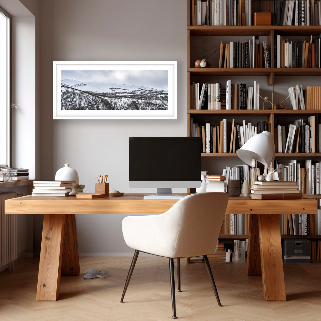 Winter Horizons – Guthega | Limited Edition Framed Landscape Print by Robert Vine
