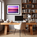 Newcastle Canoe Pool Dawn – Coastal Landscape Art Print