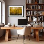 Golden Canopy | Limited Edition Framed Autumn Print of Queanbeyan