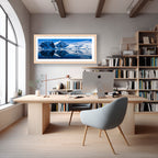 Neko Harbour Reflections — Limited Edition Framed Print by Robert Vine