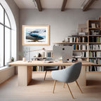 Neko Harbour Icefall – Limited Edition Landscape Art Print by Robert Vine