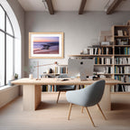 Susan Gilmore Beach Sunrise – Newcastle Coastal Landscape Art Print