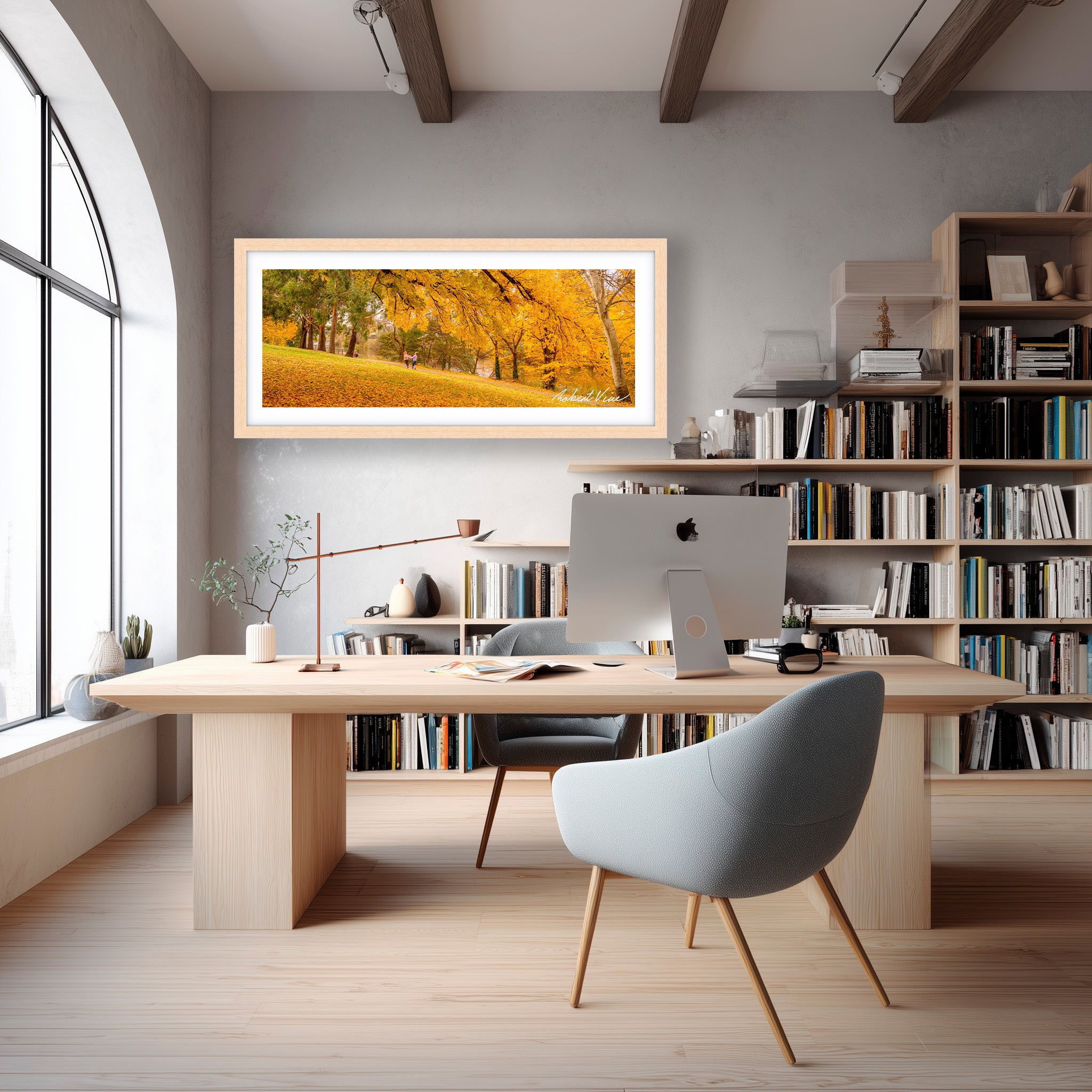 Golden Moments | Limited Edition Framed Autumn Print of Queanbeyan