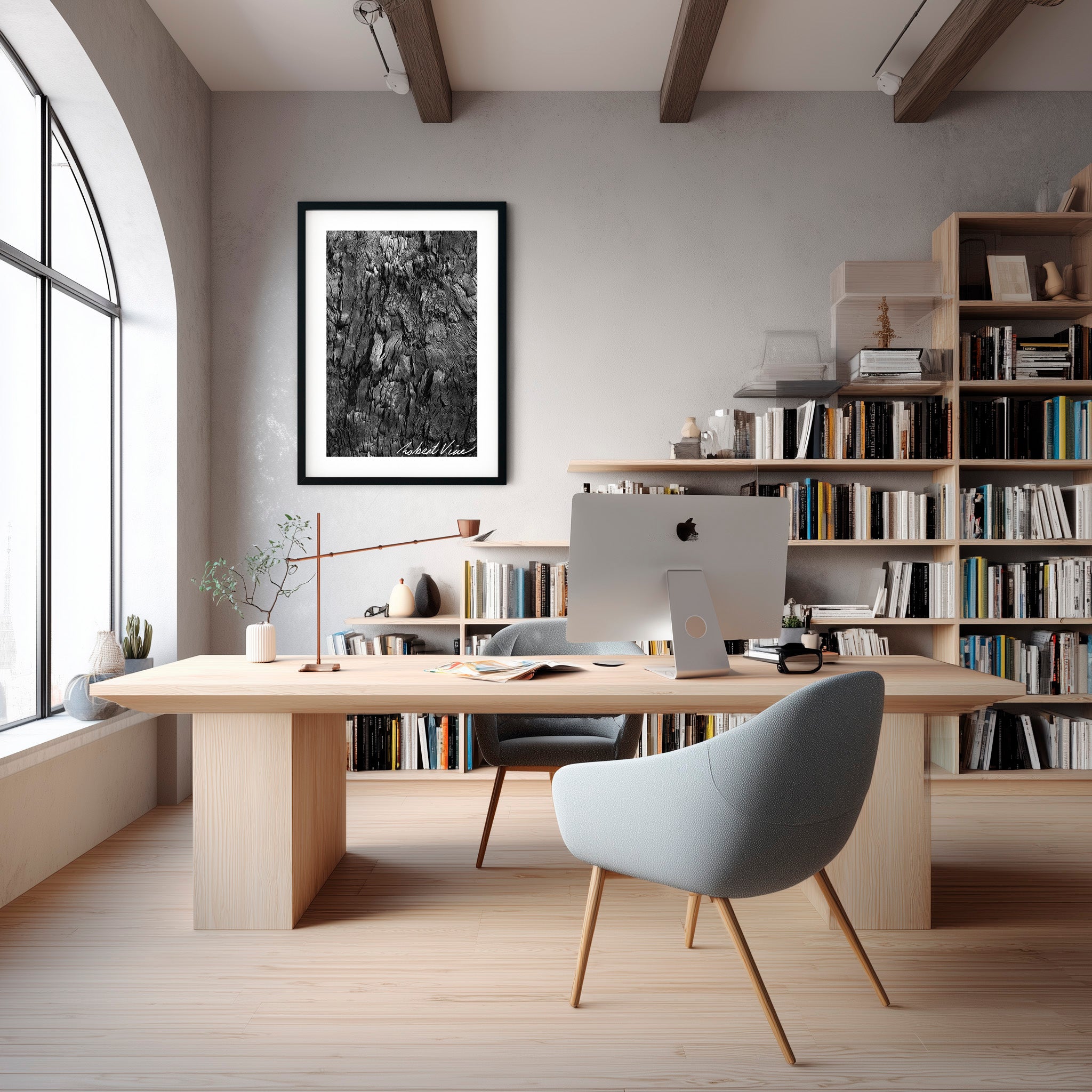 After the Fire, Tanilba Bay – Limited Edition Framed Print