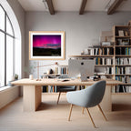 Aurora Over Royalla – Limited Edition Framed Art Print