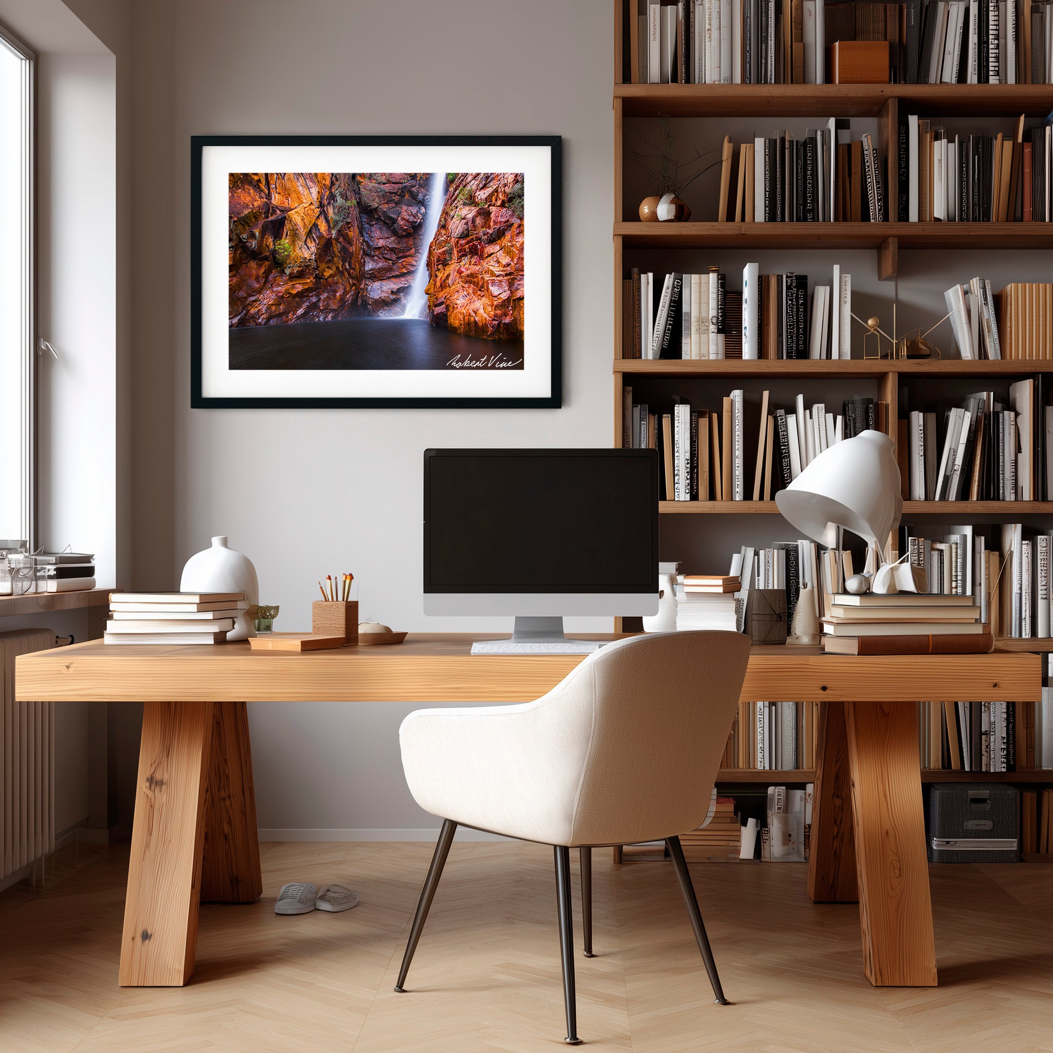 Motor Car Falls – Kakadu National Park Landscape Art Print by Robert Vine